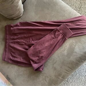 Lululemon Athletica Maroon Relaxed Pants